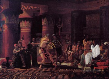  Tiempo Arte - Pasatiempos en la antigua Egyupe hace 3000 años El romántico Sir Lawrence Alma Tadema